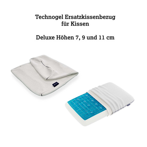 Ersatz Kissenbezug für Technogel Kissen Deluxe