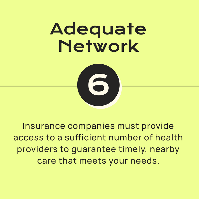 6. Adequate Network