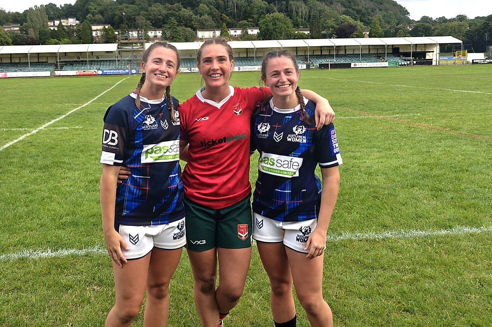 Sarah Smart (left) Kathryn Salter (middle) Becky Smart (right)