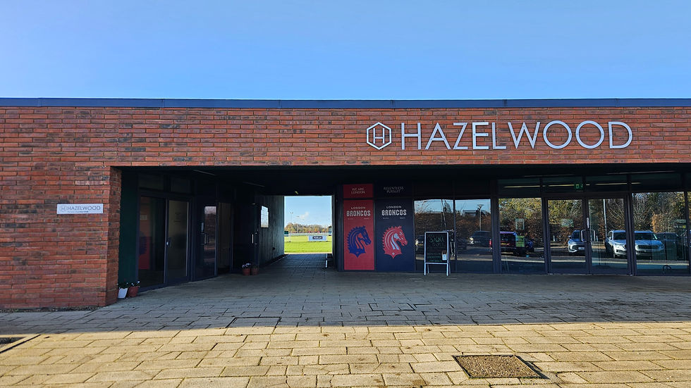 Hazelwood Centre - The new home for London Broncos in 2026