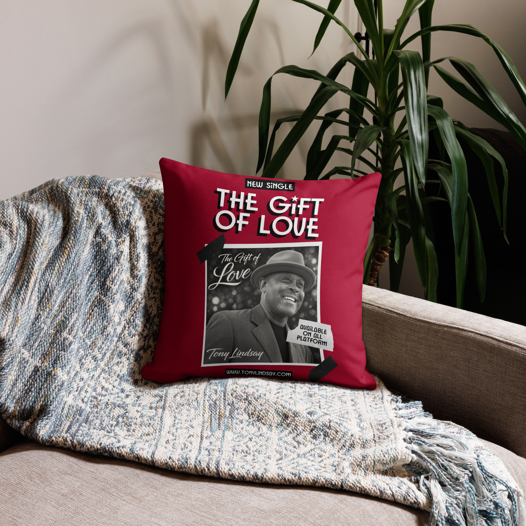 Gift Of Love CD Cover Premium Pillow