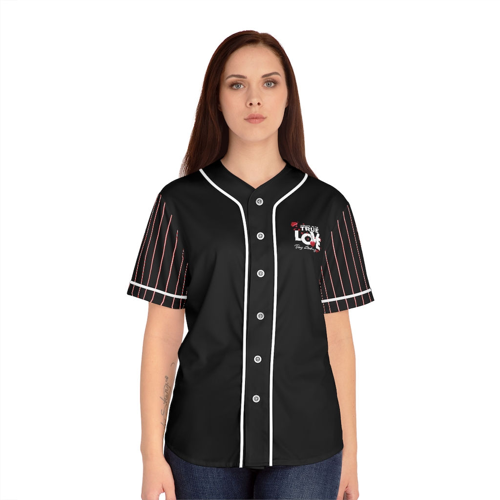 Women's Baseball Jersey "True Love" Tony Lindsay