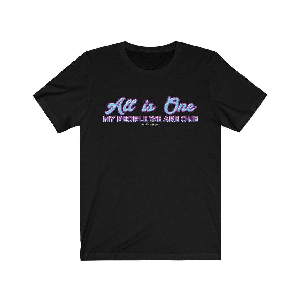 'All is one—My people we are one' Men Jersey Short Sleeve Tee