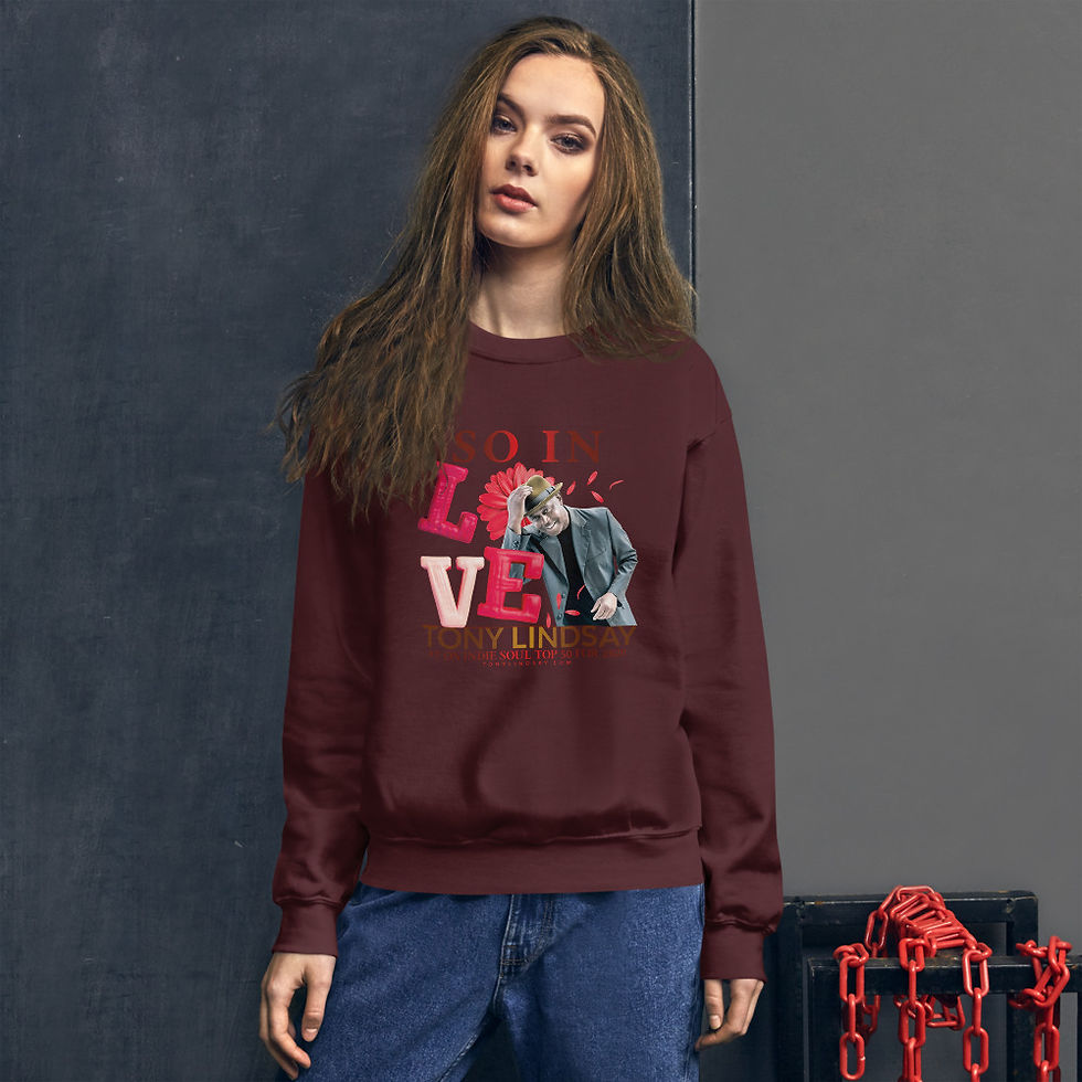Thumbnail: Women Sweatshirt "So In Love" Tony Lindsay