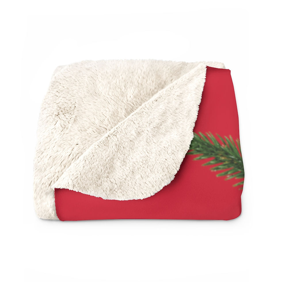 Thumbnail: Sherpa Fleece Blanket 'Merry Christmas' Single - Tony Lindsay