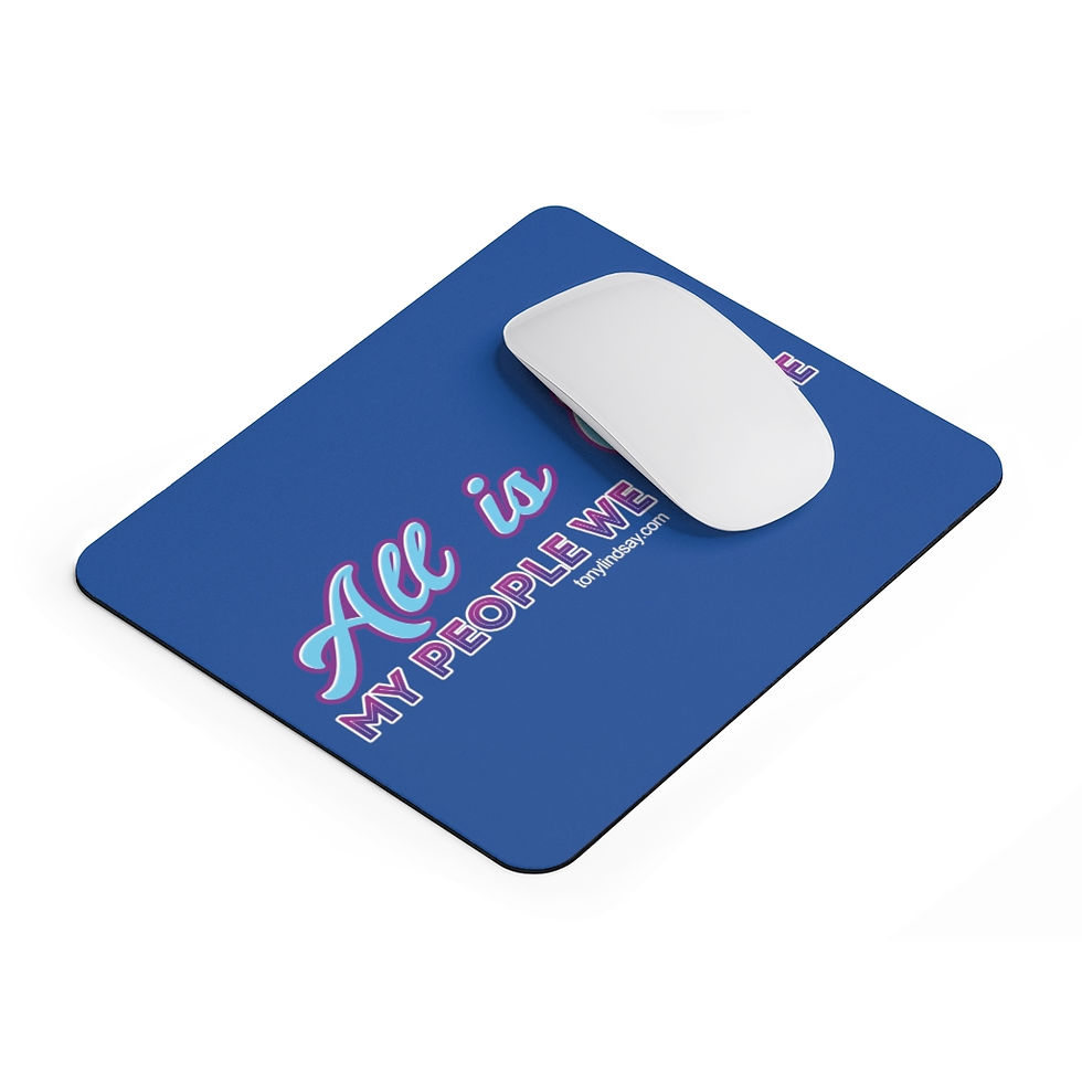 Thumbnail: "All is one—My people we are one" Mousepad 