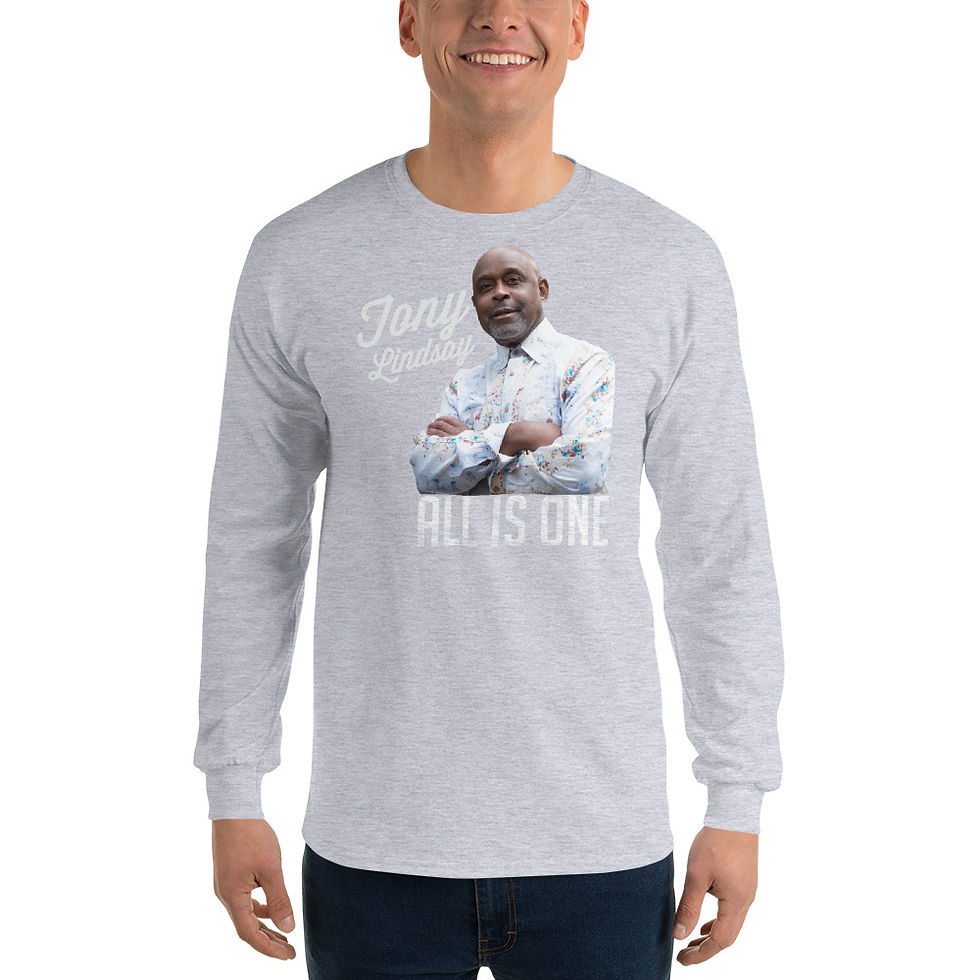 Thumbnail: Men’s Long Sleeve Shirt  'ALL IS ONE' Tony Lindsay
