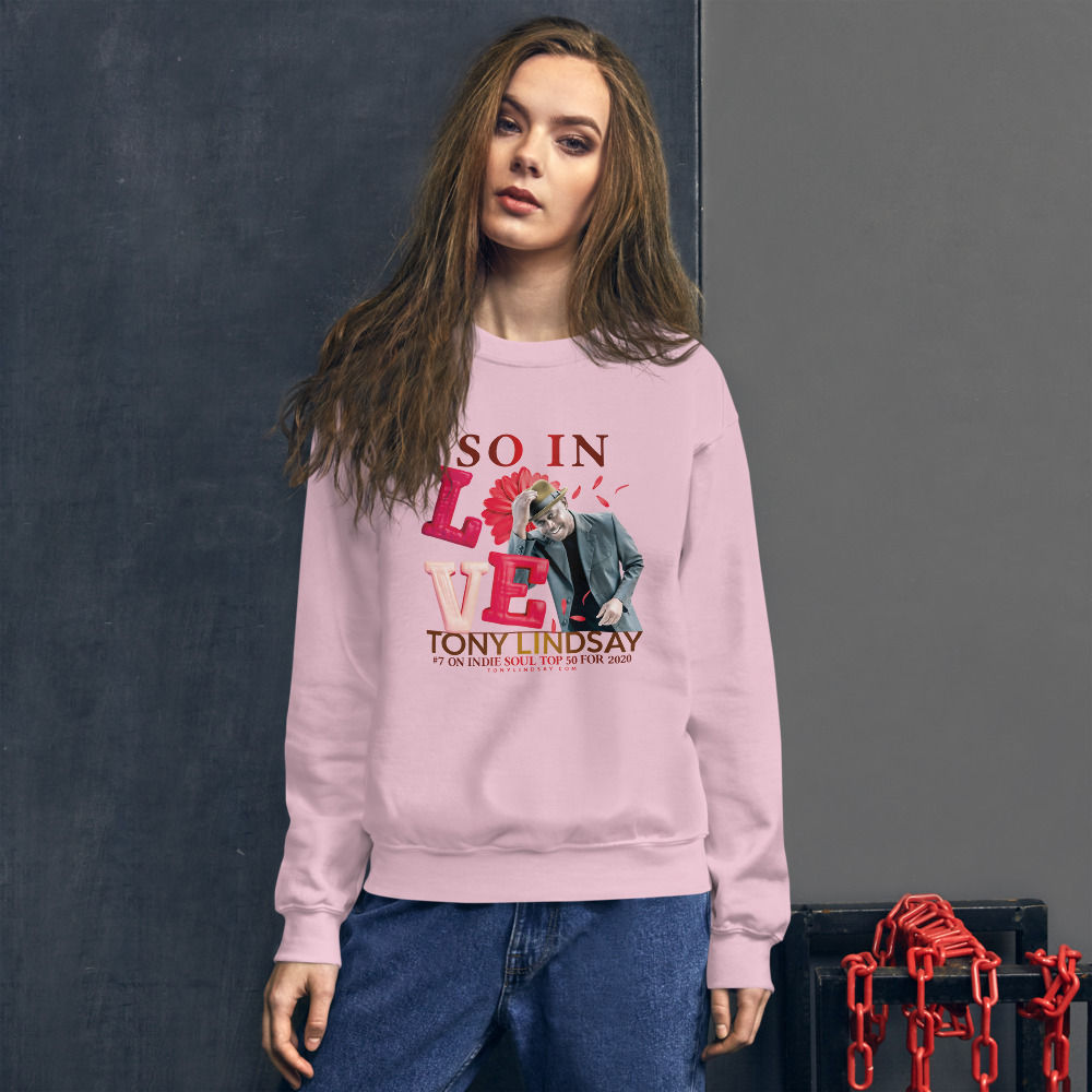 Women Sweatshirt "So In Love" Tony Lindsay