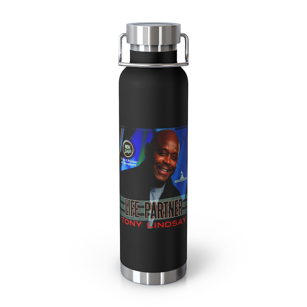 22oz Vacuum Insulated Bottle "Life Partner" Tony Lindsay