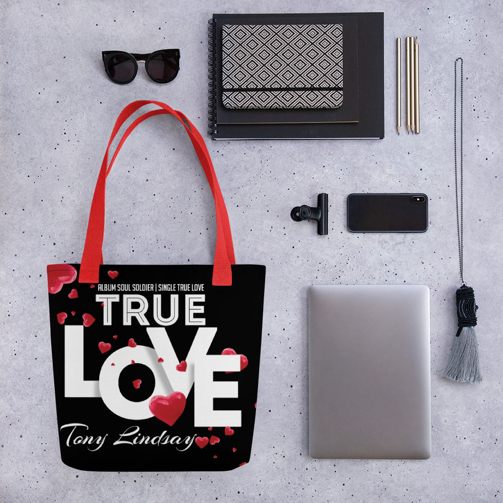 Tote bag "True Love" Letter Tony Lindsay