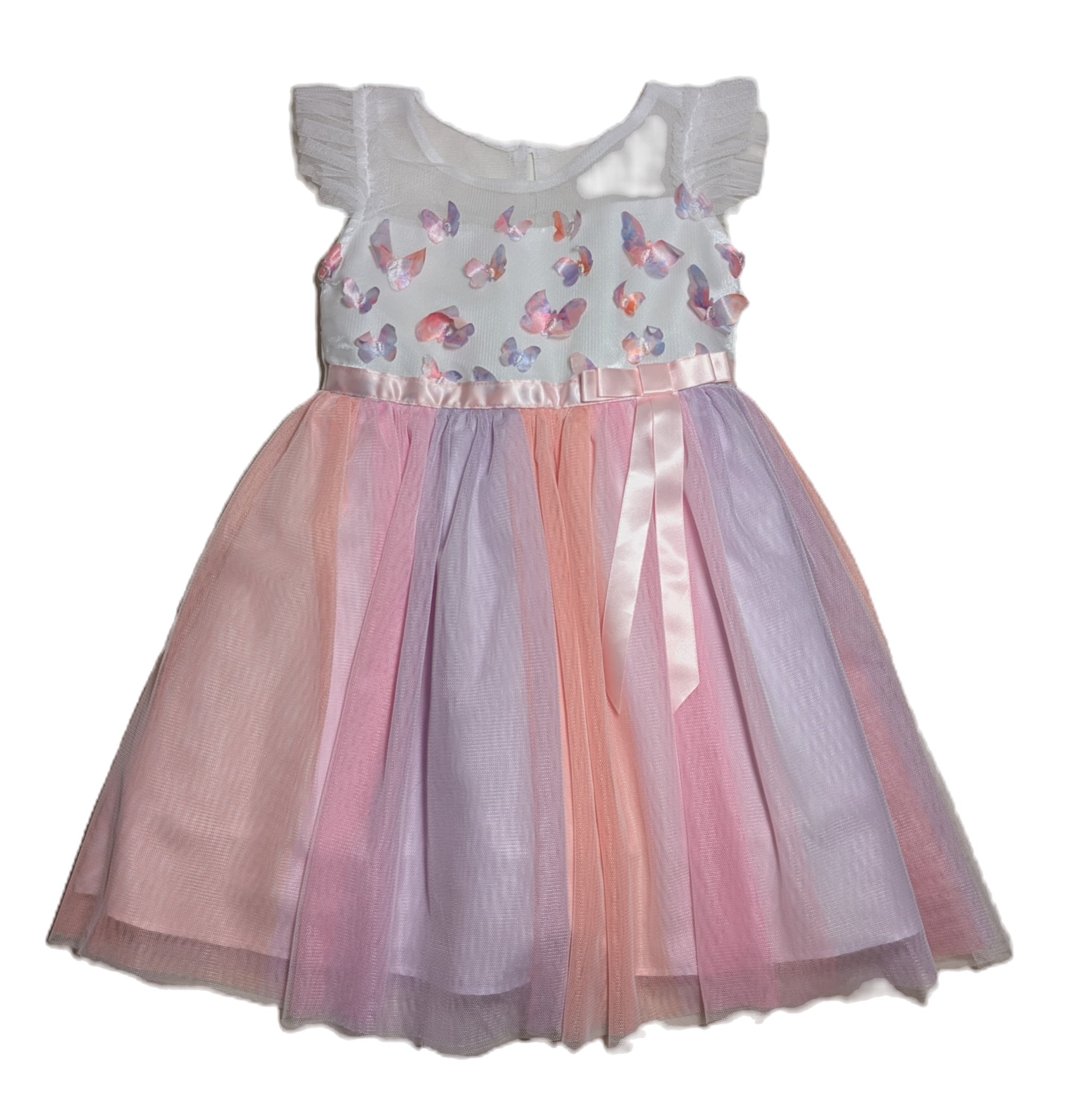 Butterfly Rainbow Dress | Jona Michelle  2T