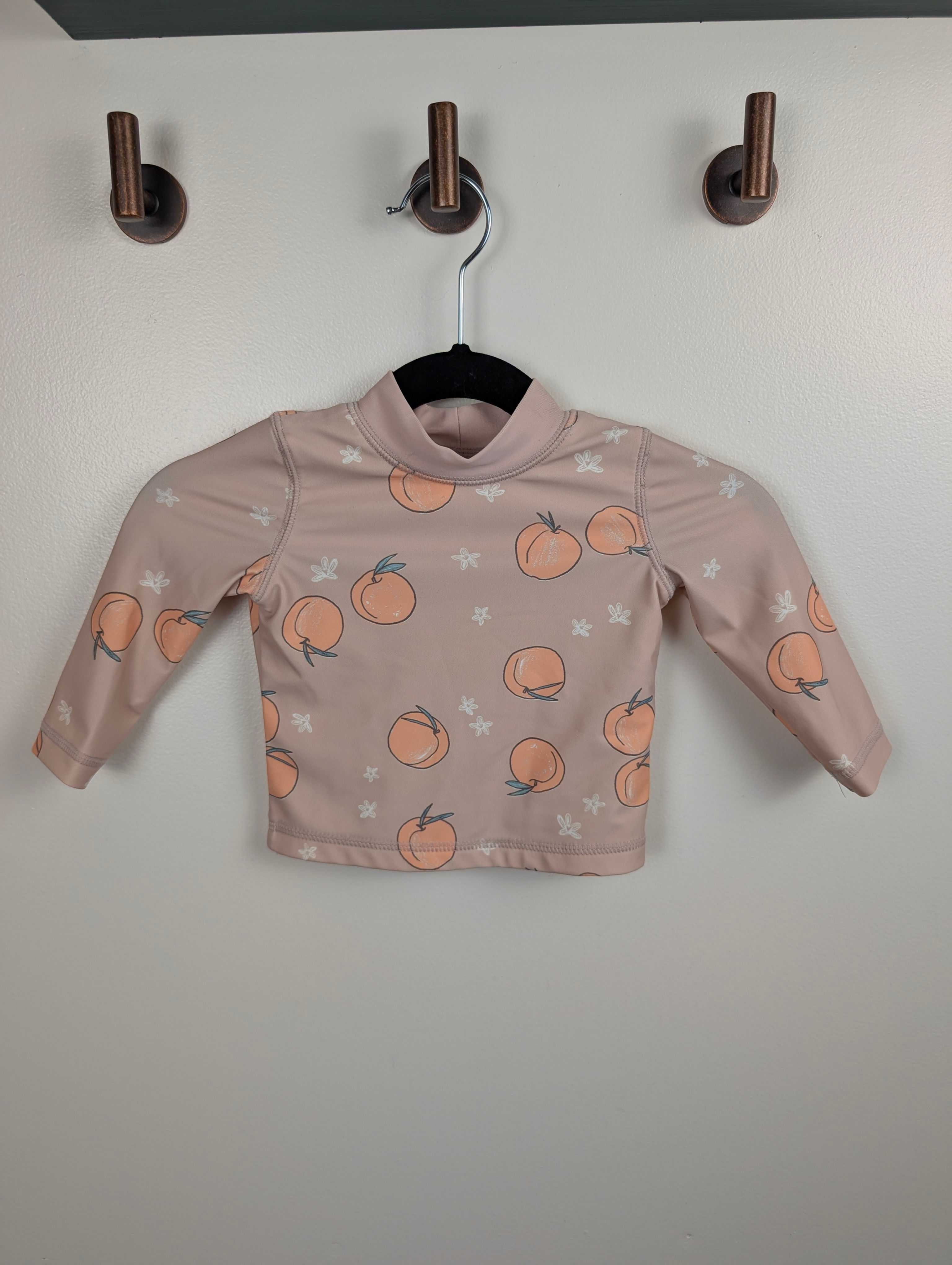 Peach Rash Guard | Little Planet 3M