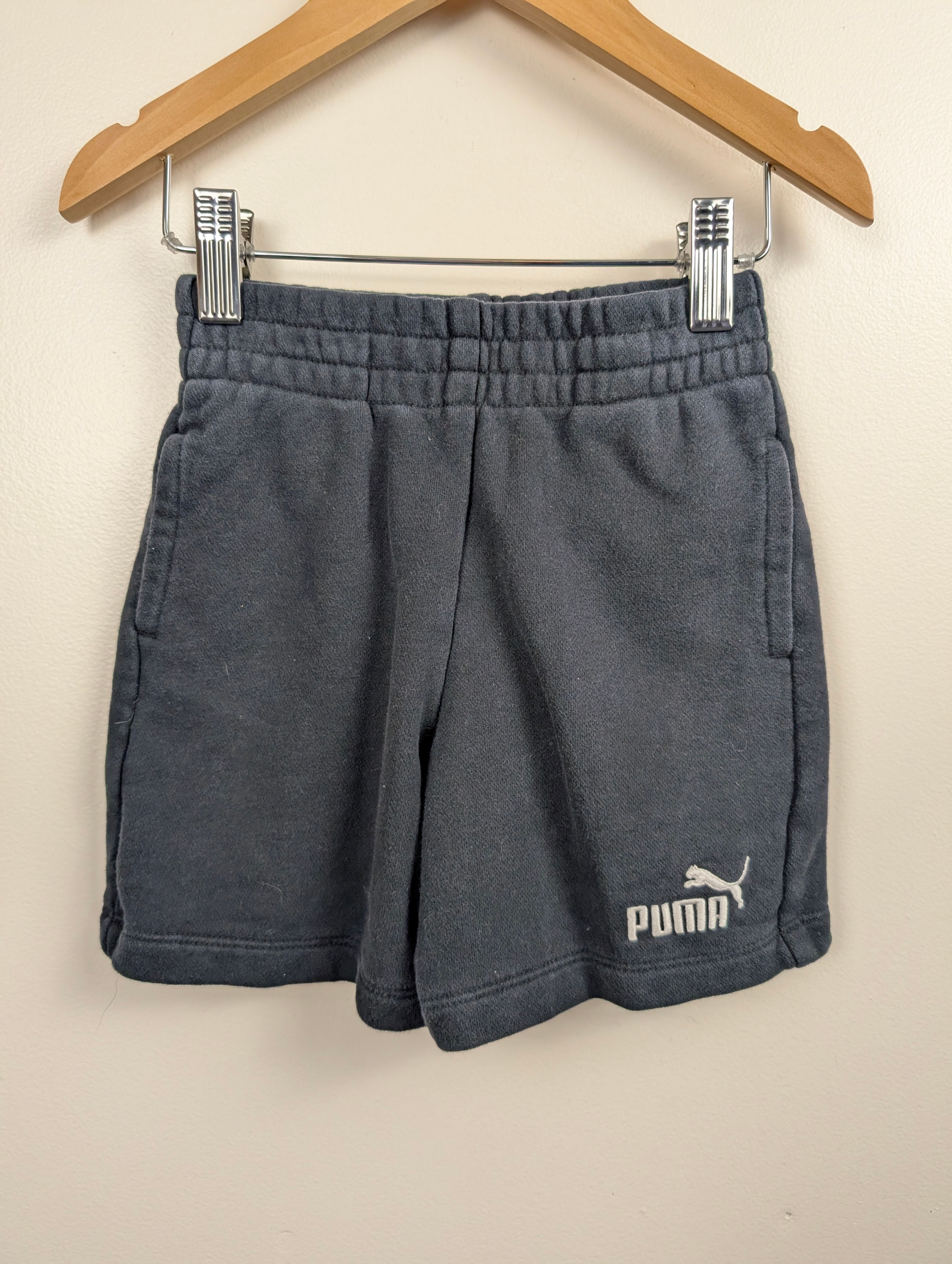 Black Sweatpant Shorts | Puma 3T