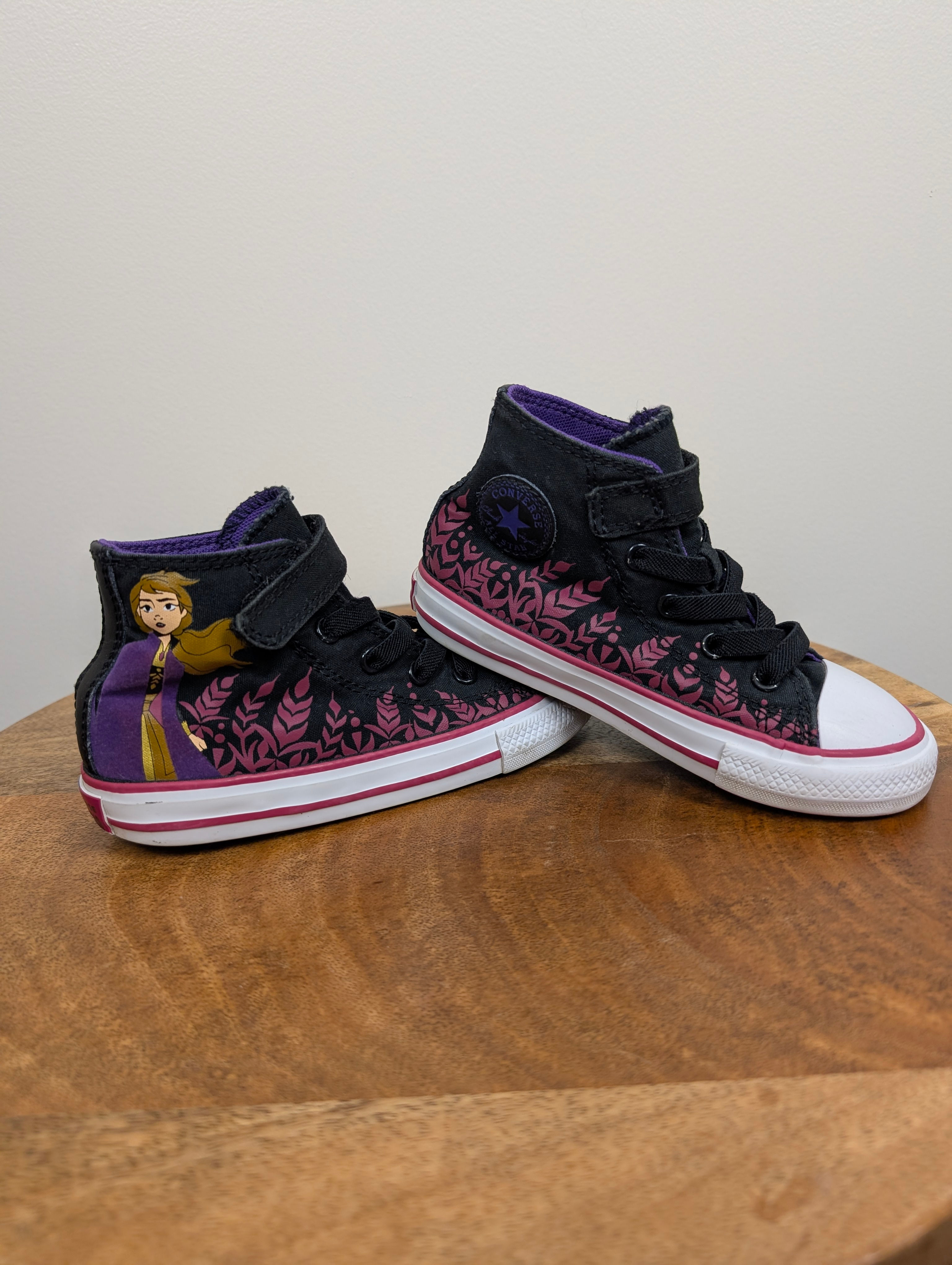 Frozen Anna All Stars Chuck Taylors | Converse Size 9