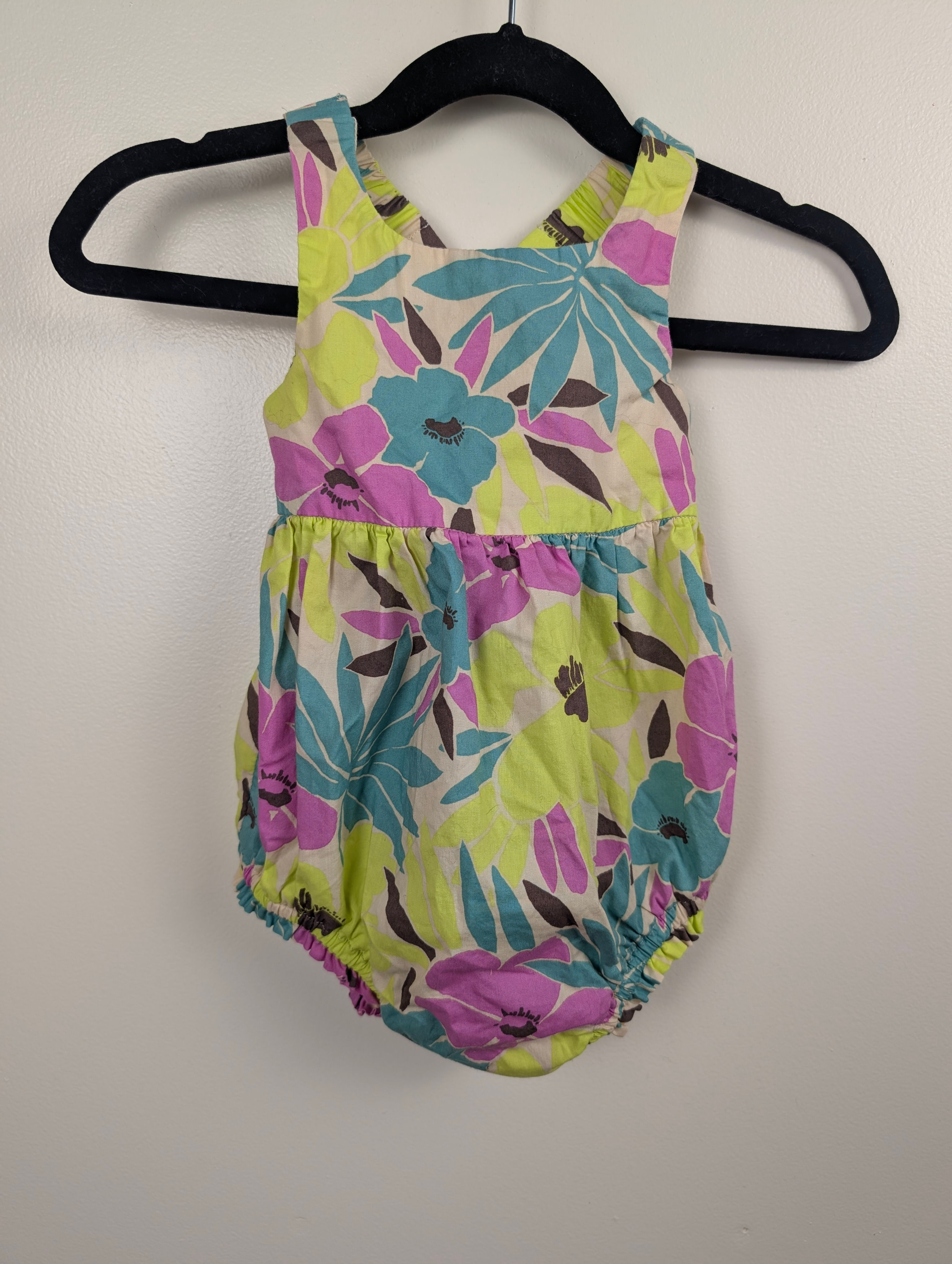 Colorful Flower Bodysuit/Romper | Gap 12-18M