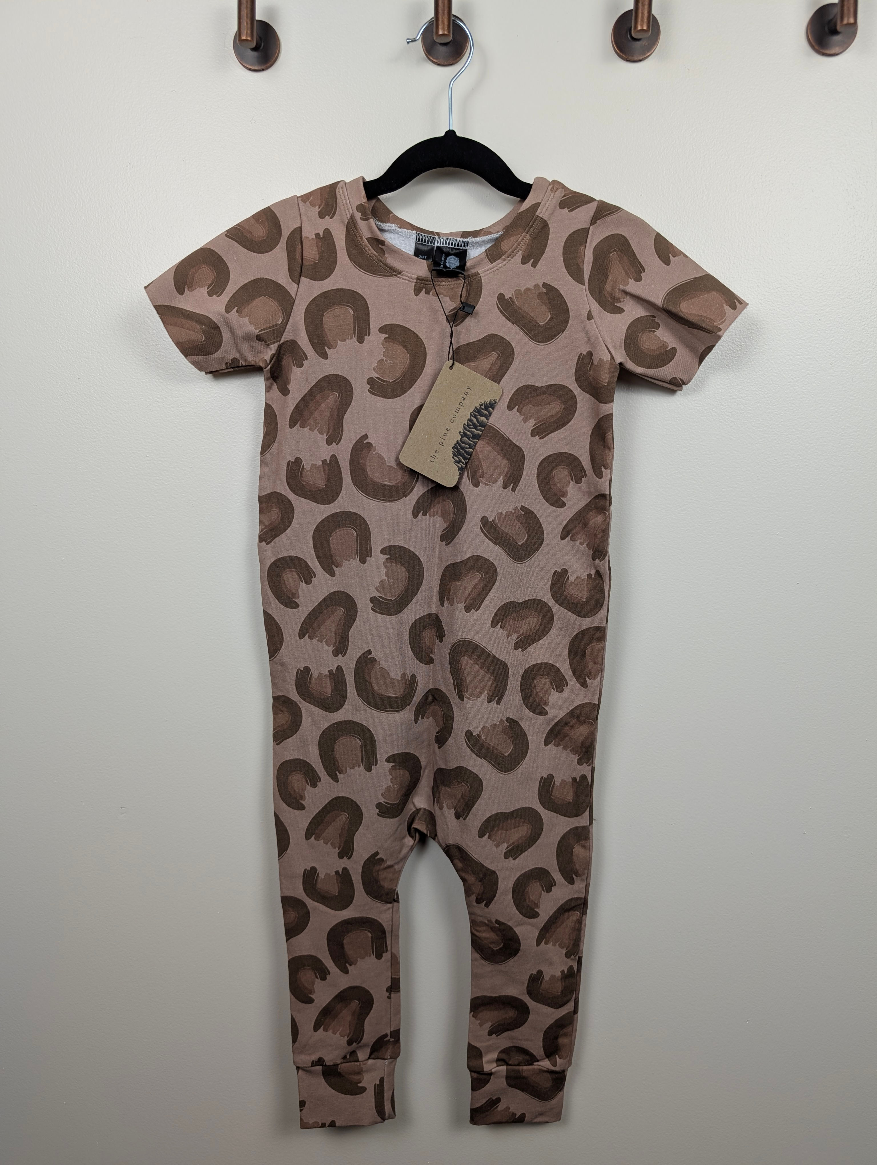 NEW Leopard Print One Piece | The Pine Company 2T/3T