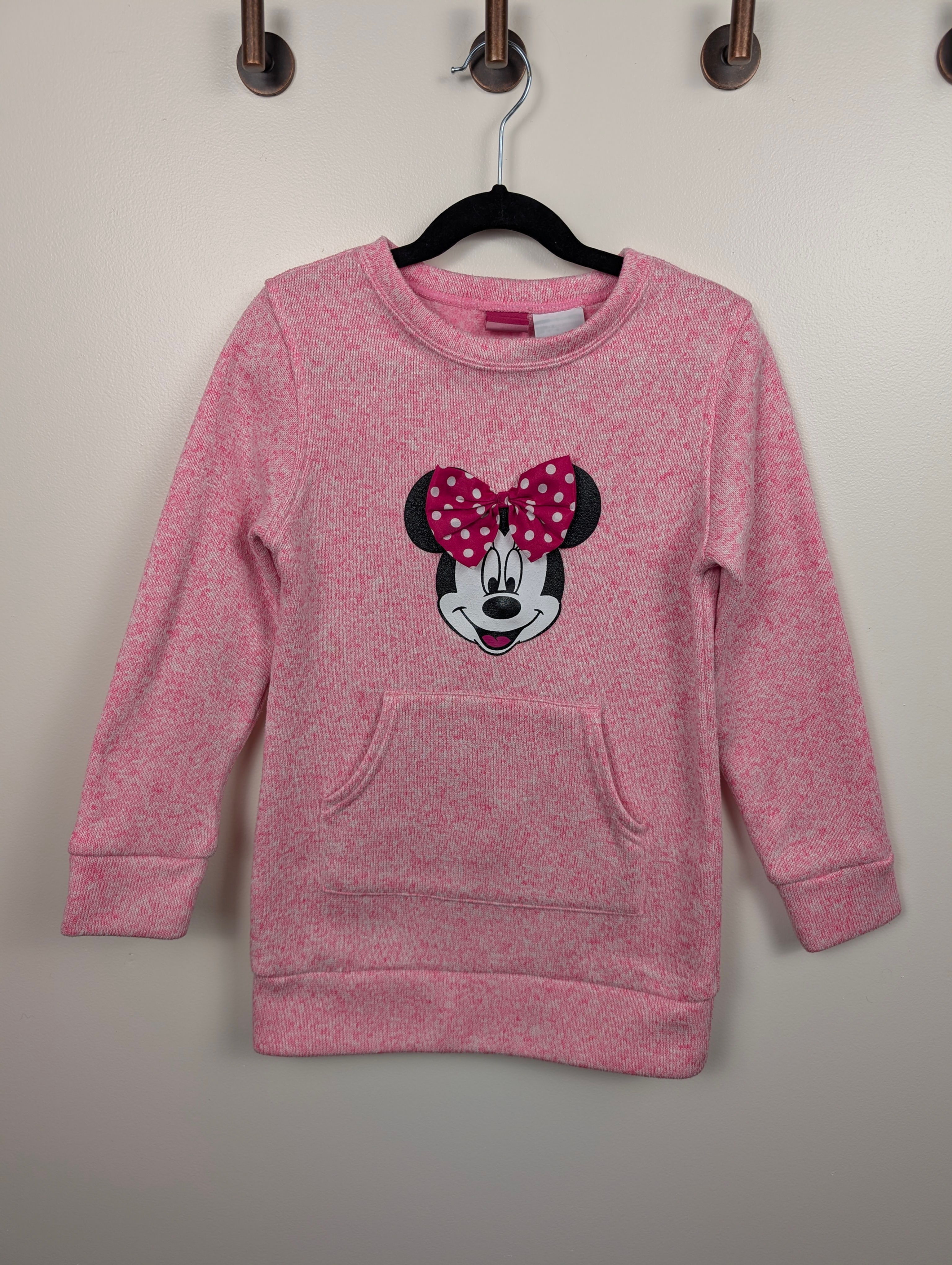 Pink Long Minnie Mouse Sweater | 6T Disney