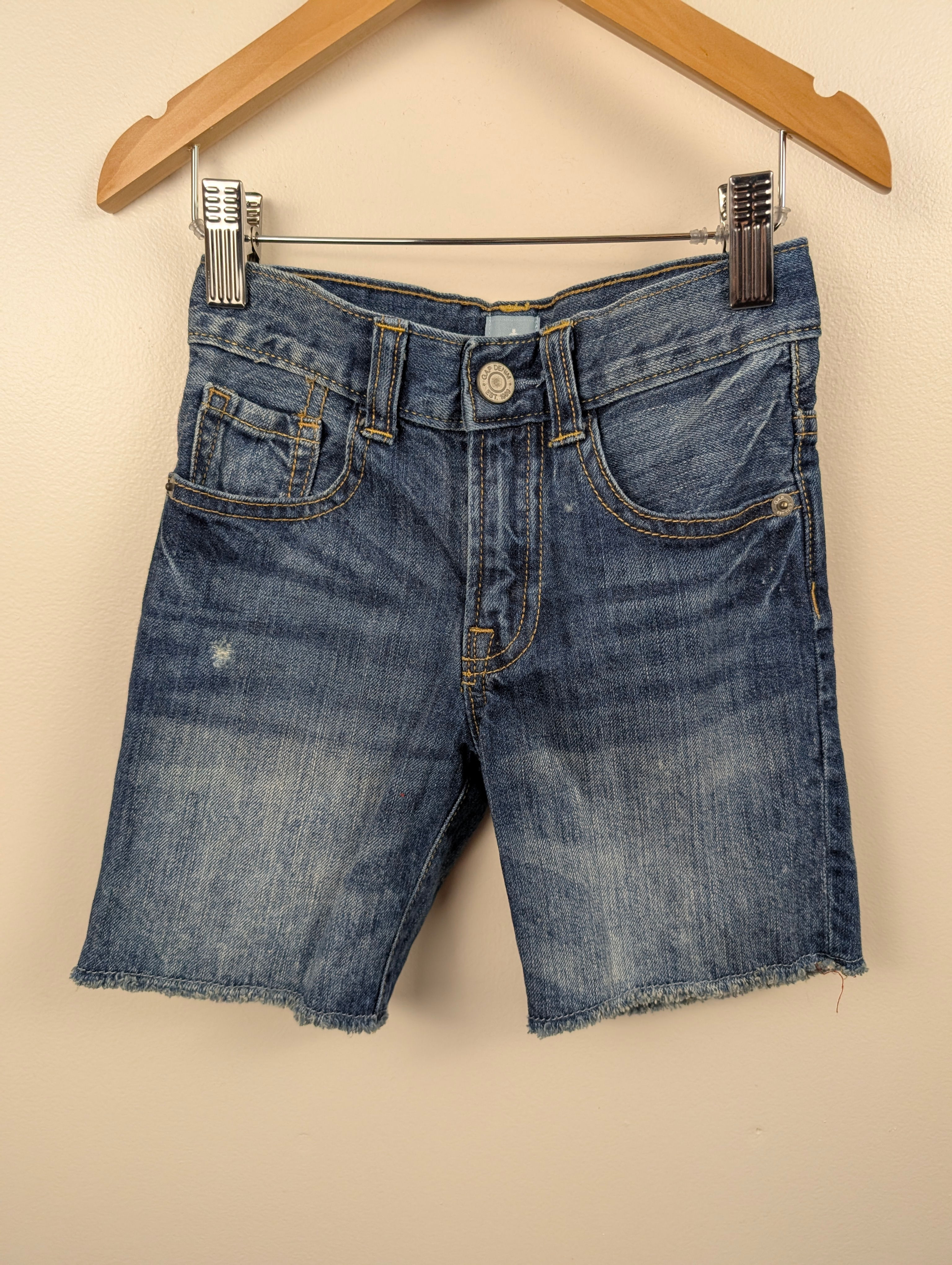 Frayed Edge Jean Shorts | Gap 4T