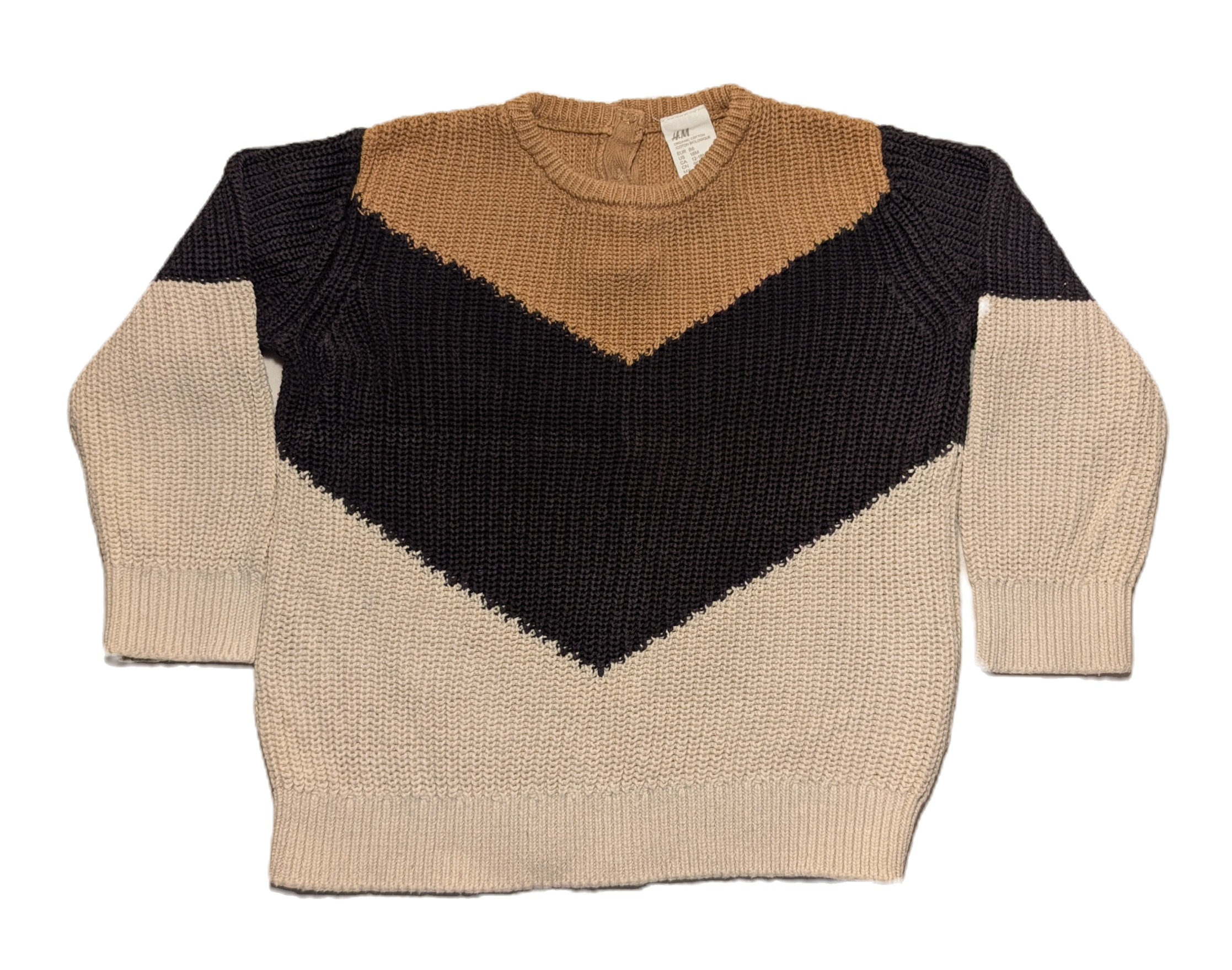 Knit Colorblock Sweater | H&M 18M