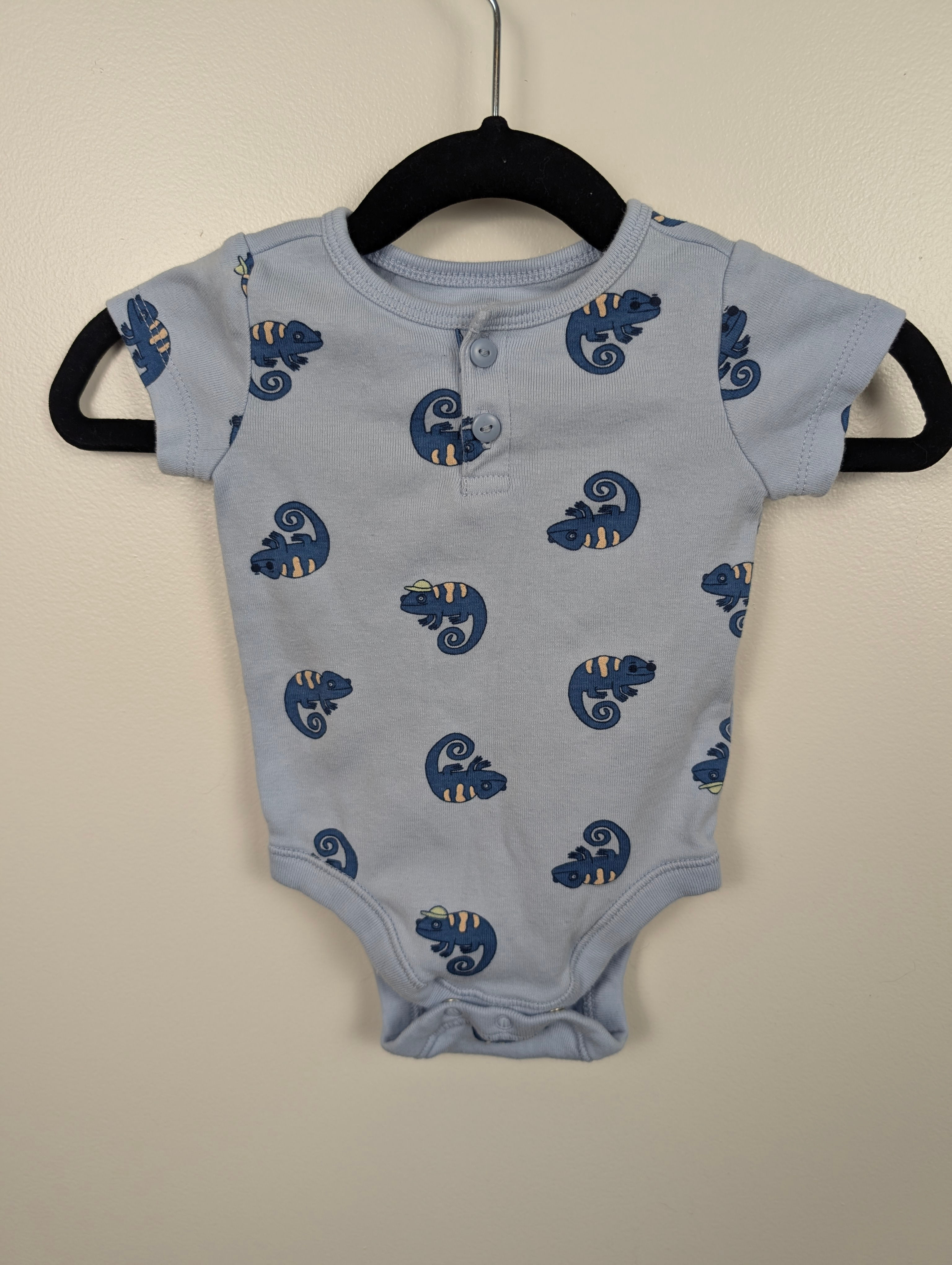 Blue Chameleon Bodysuit | Old Navy 3/6M