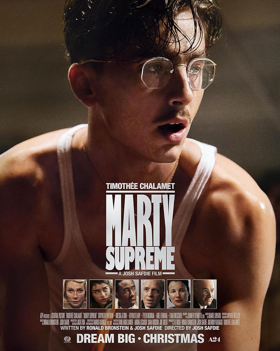 MARTY SUPREME (biopic, drame)