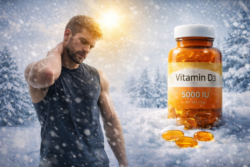 Vitamin D v zimě: proč ho sportovci bez výjimky potřebují
