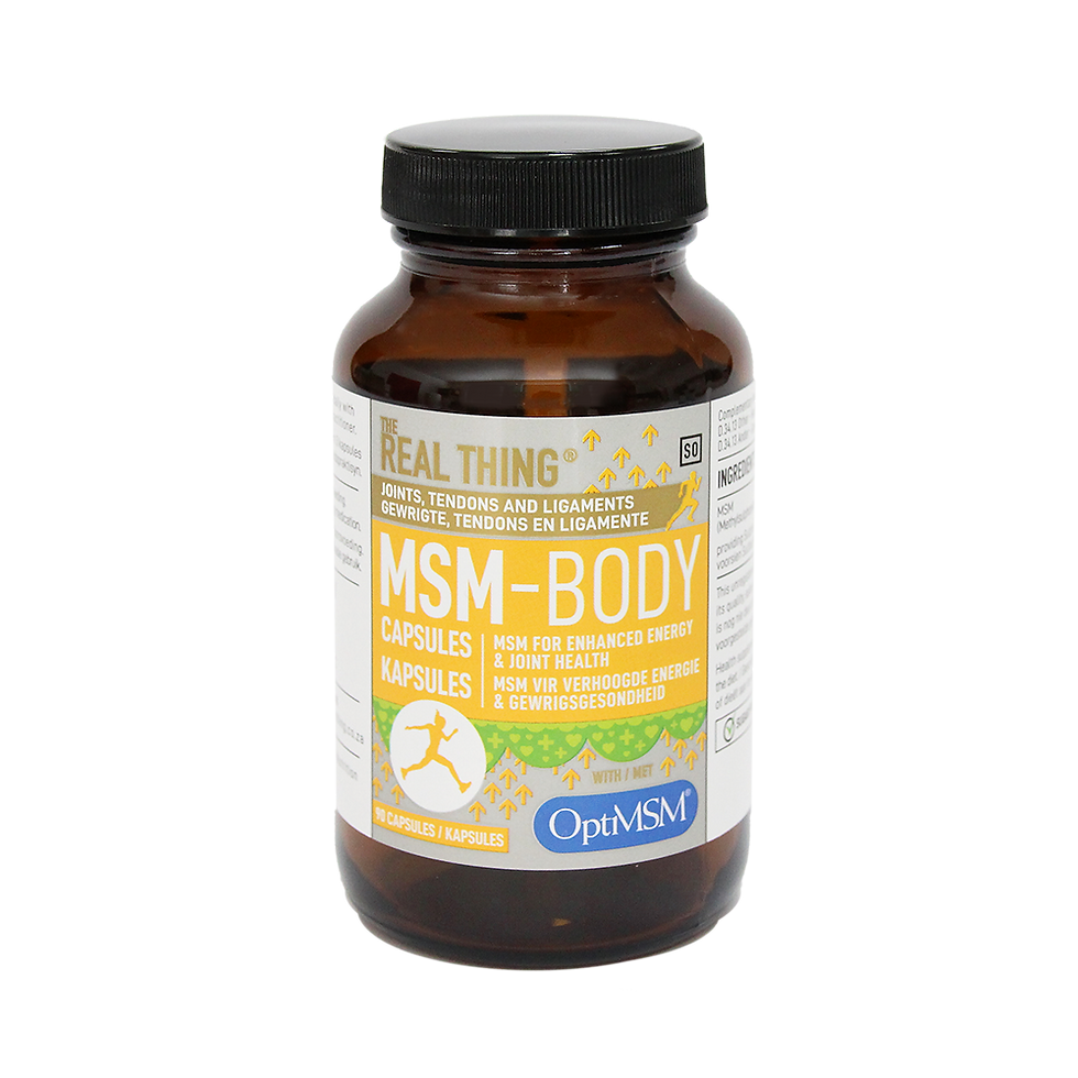 MSM Tablets - The Real Thing