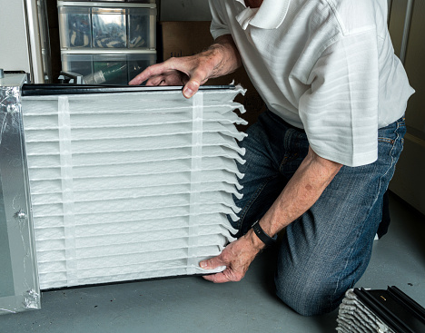 Replacing HVAC Filter
