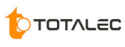Logo TOTALEC noir et orange.