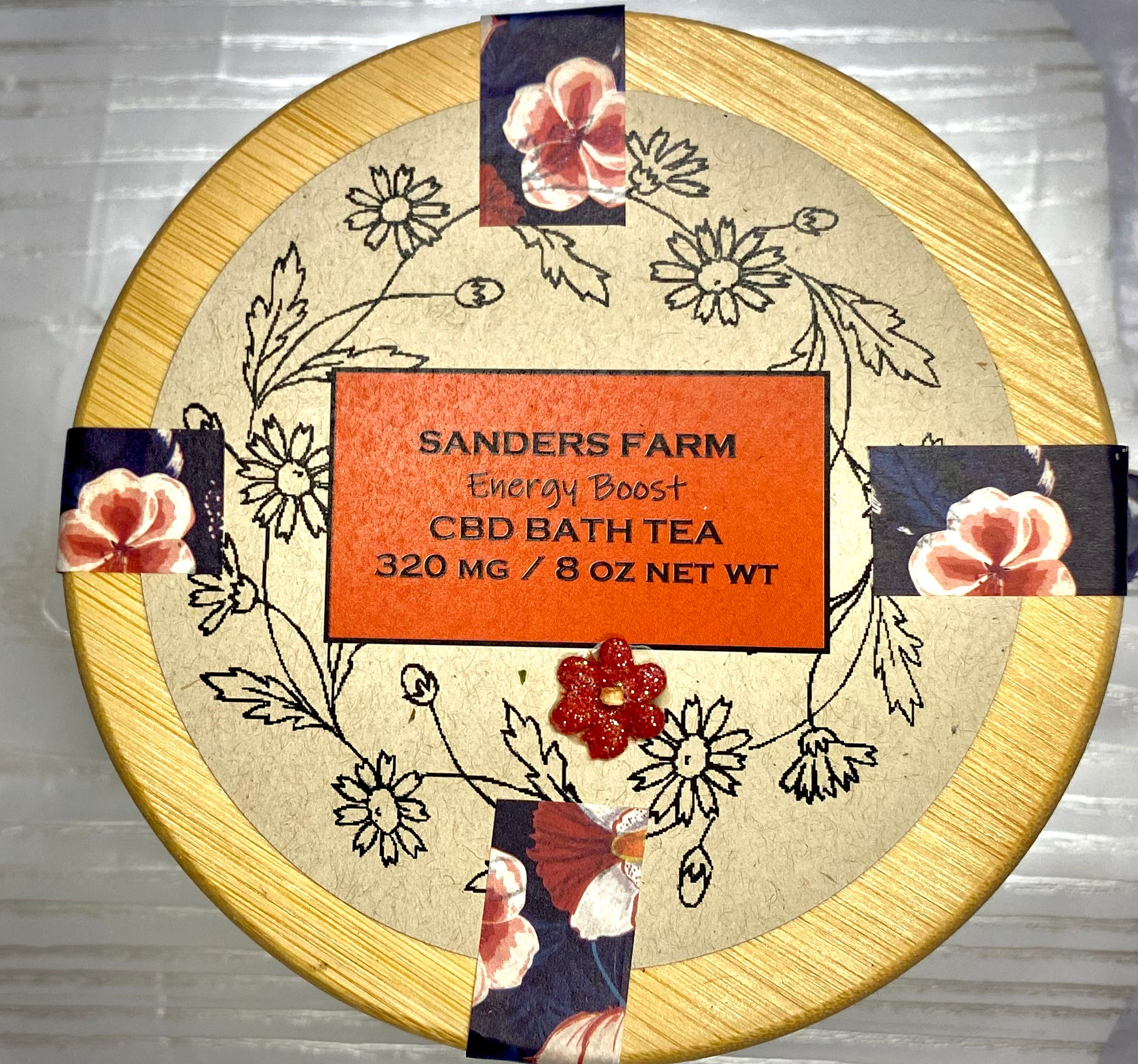 Energy Boost CBD Bath Tea