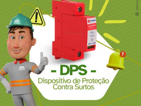 Aviso Importante - DPS - Dispositivo de Proteção contra Surtos