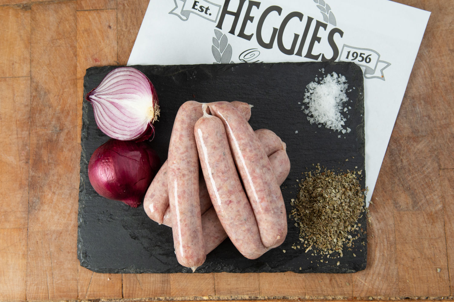 Pork Sage and Red Onion Sausages (per Kg)