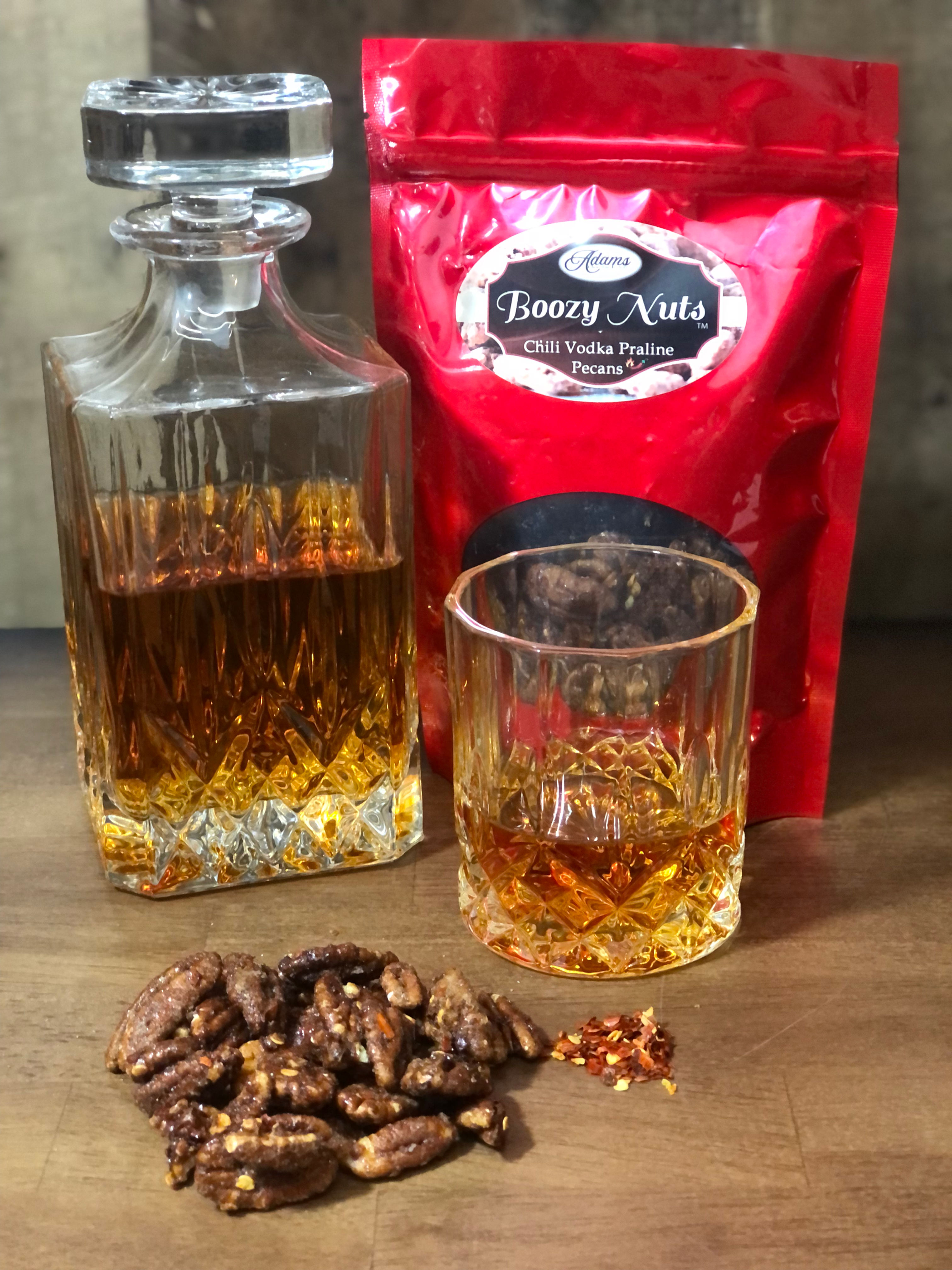 Vodka Chile Chili Praline Pecans