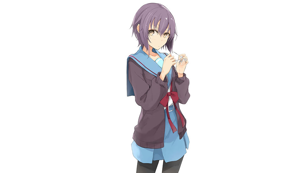 THE MELANCHOLY OF HARUHI SUZUMIYA YUKI NAGATO