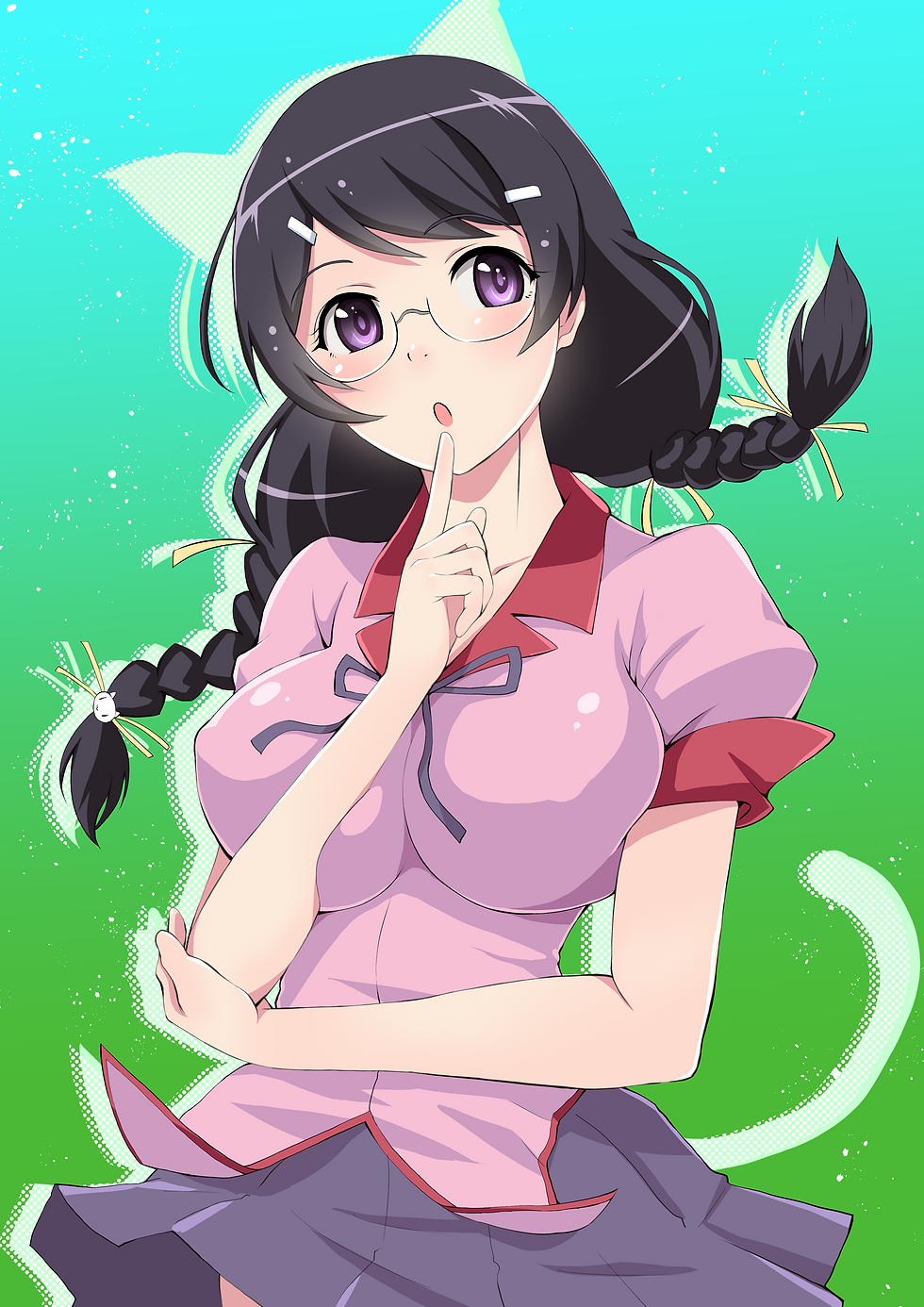 New Poster Hanekawa TsubasaMonogatari