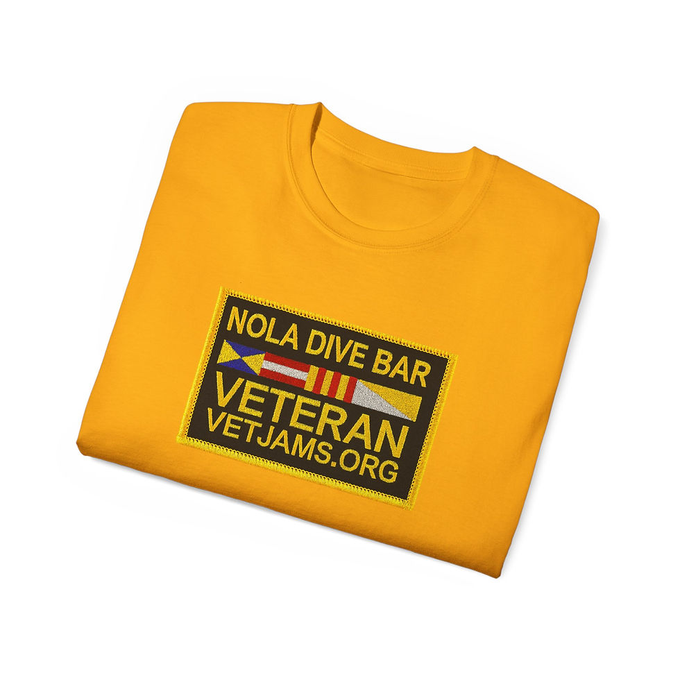 Thumbnail: VetJams Dive Bar Veteran T Shirt