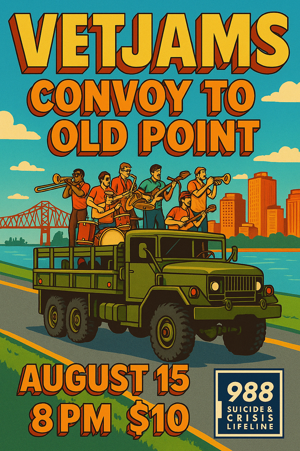 VetJams heads to Old Point Bar in Algiers!
