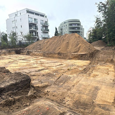 Baubeginn Havelschanze