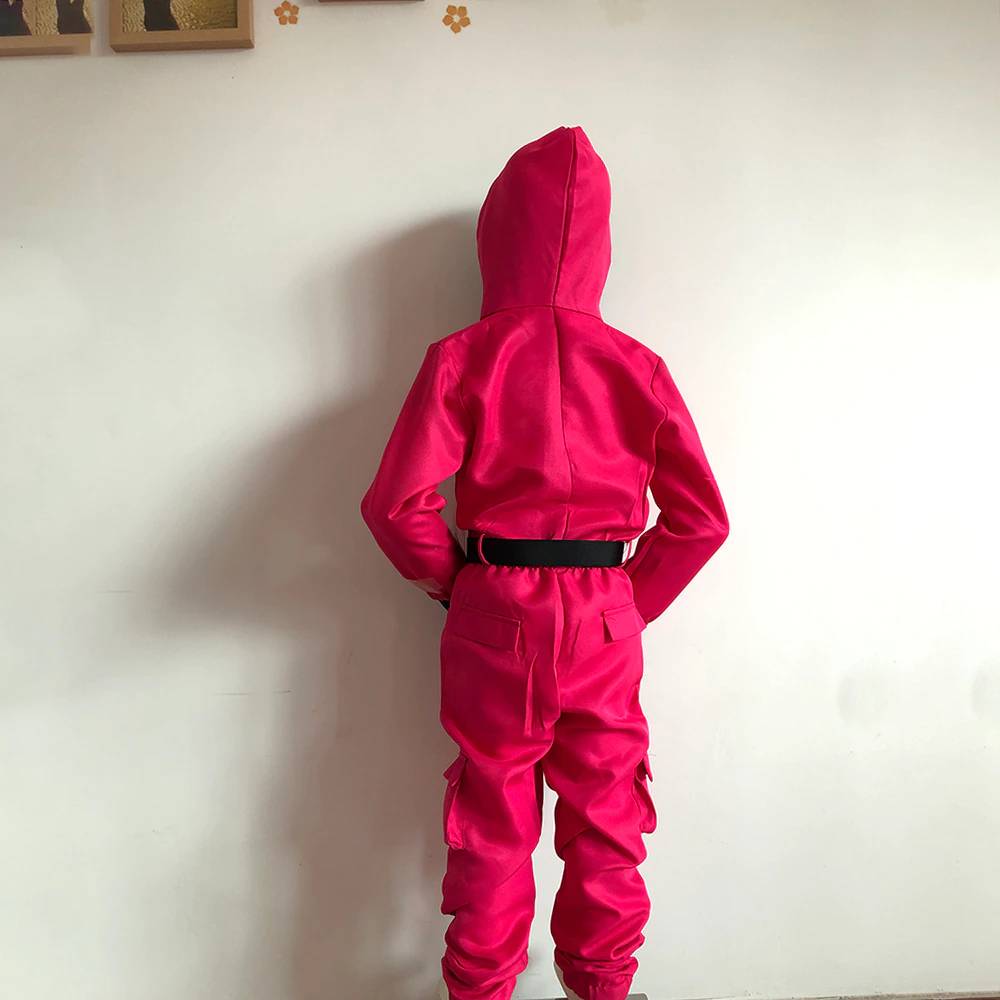 Squid Game Red Guard Outfit Costume For Kids Squid Game Australia