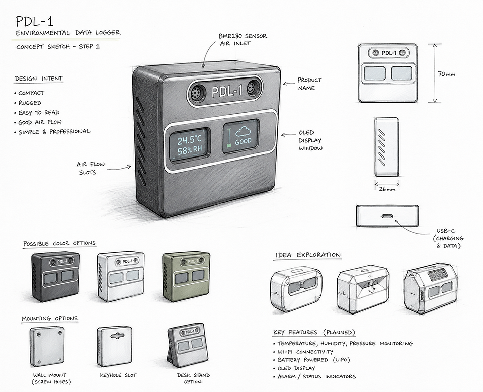 Concept drawing of the PDL-1