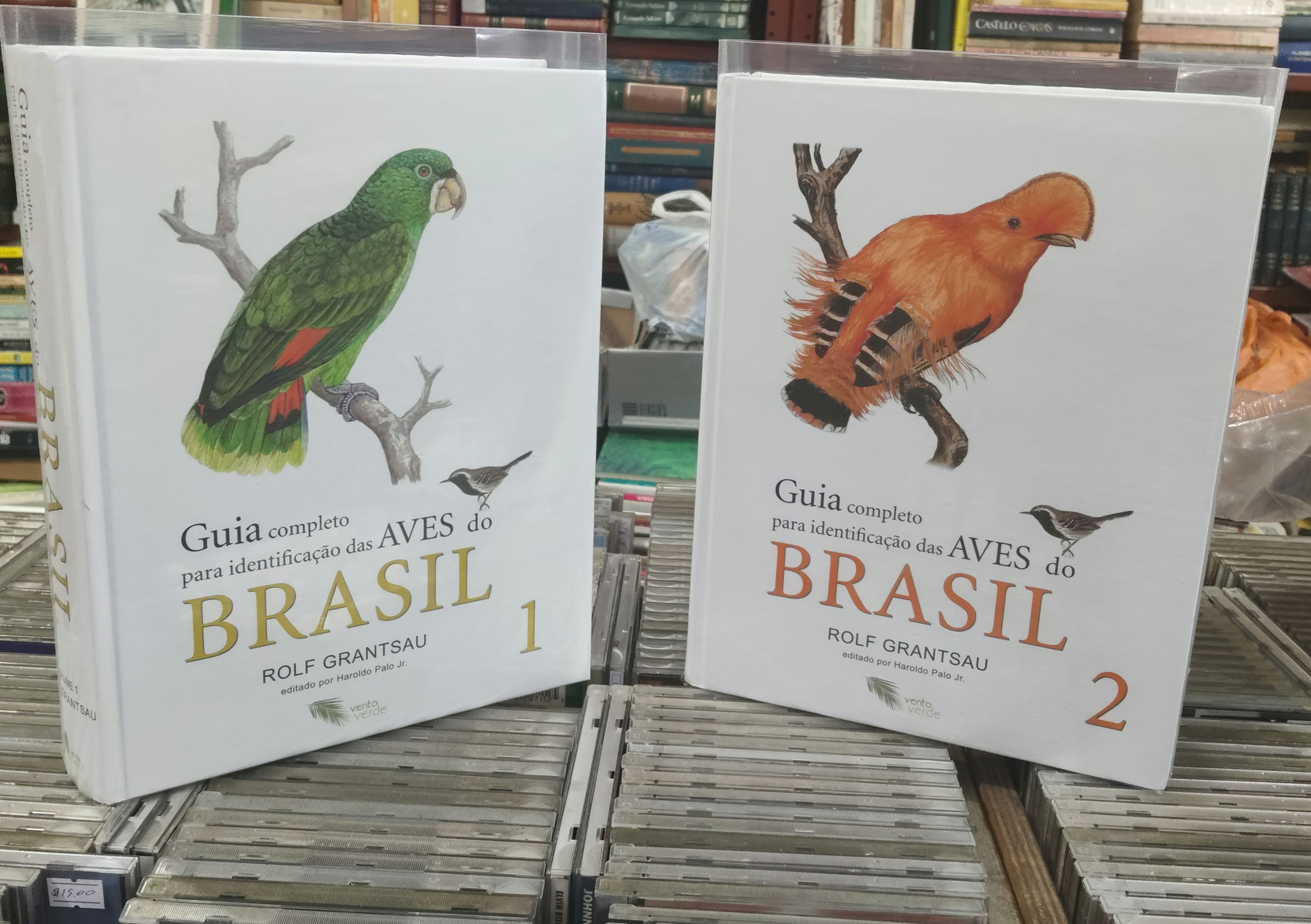 Guia Completo para Identificação das Aves do Brasil vol 1 e 2 