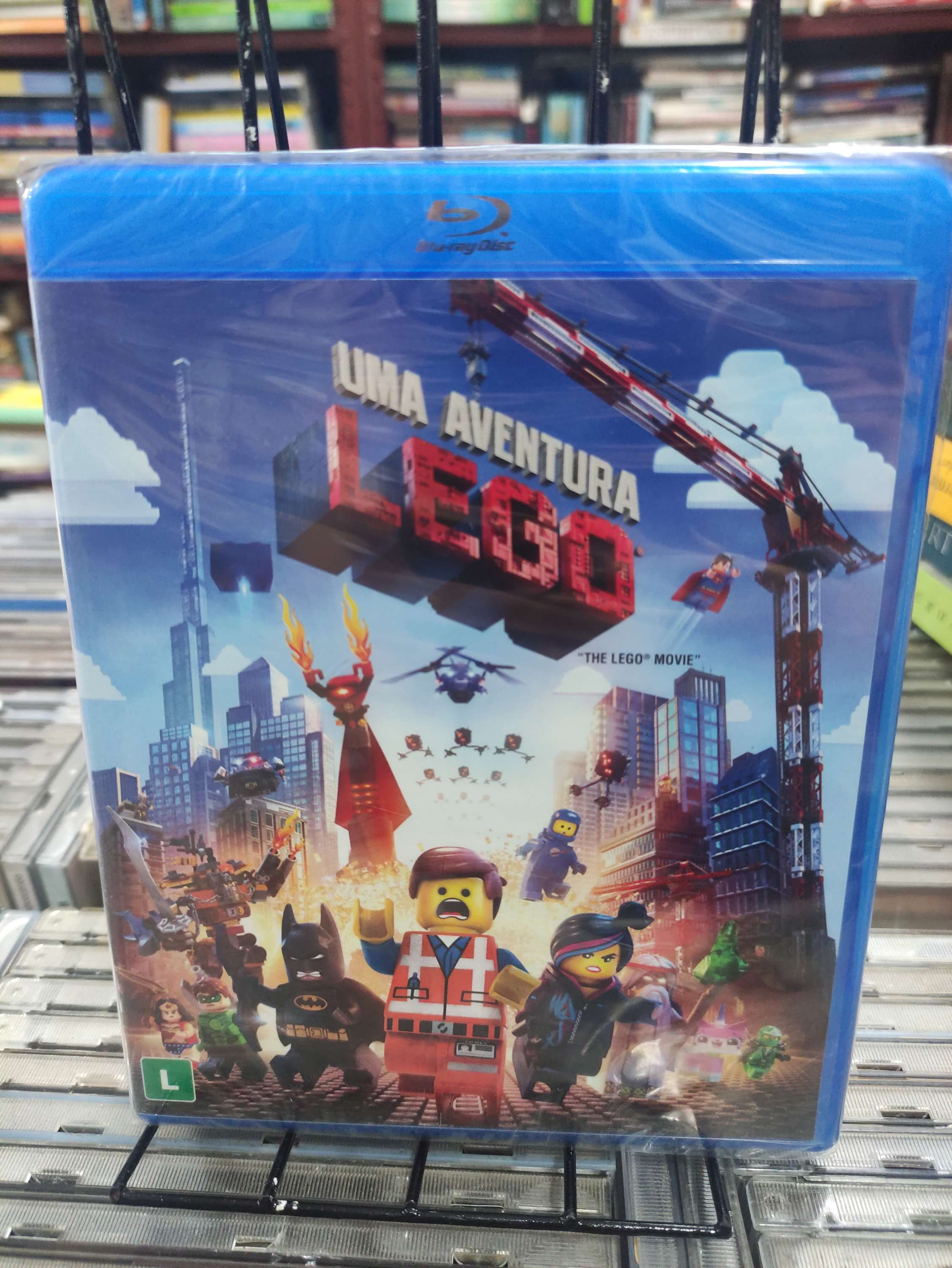 Blu-Ray Um Aventura Lego (lacrado)