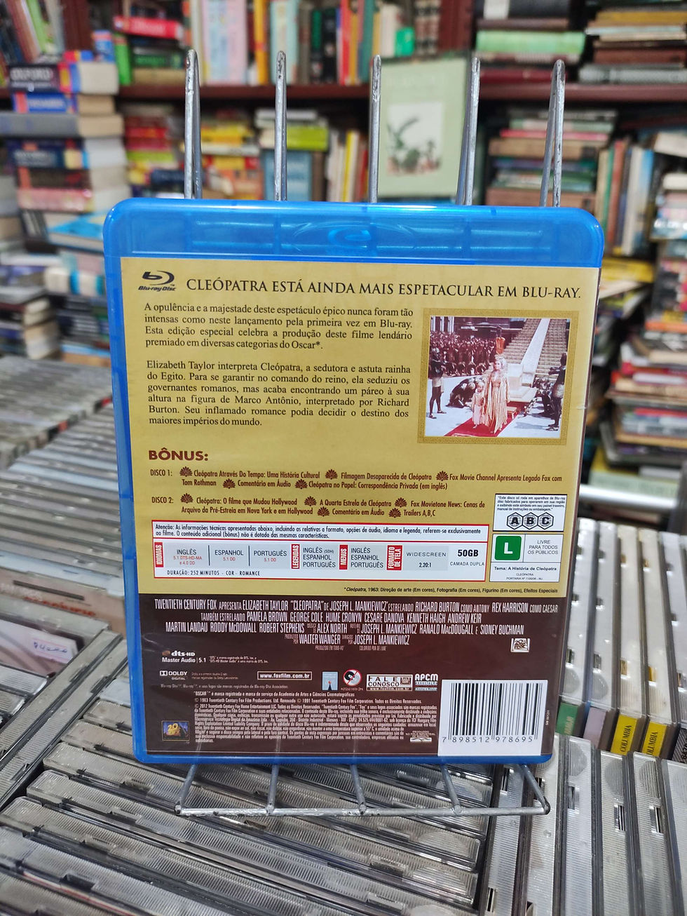 Miniatura: Blu Ray Cleópatra (duplo)