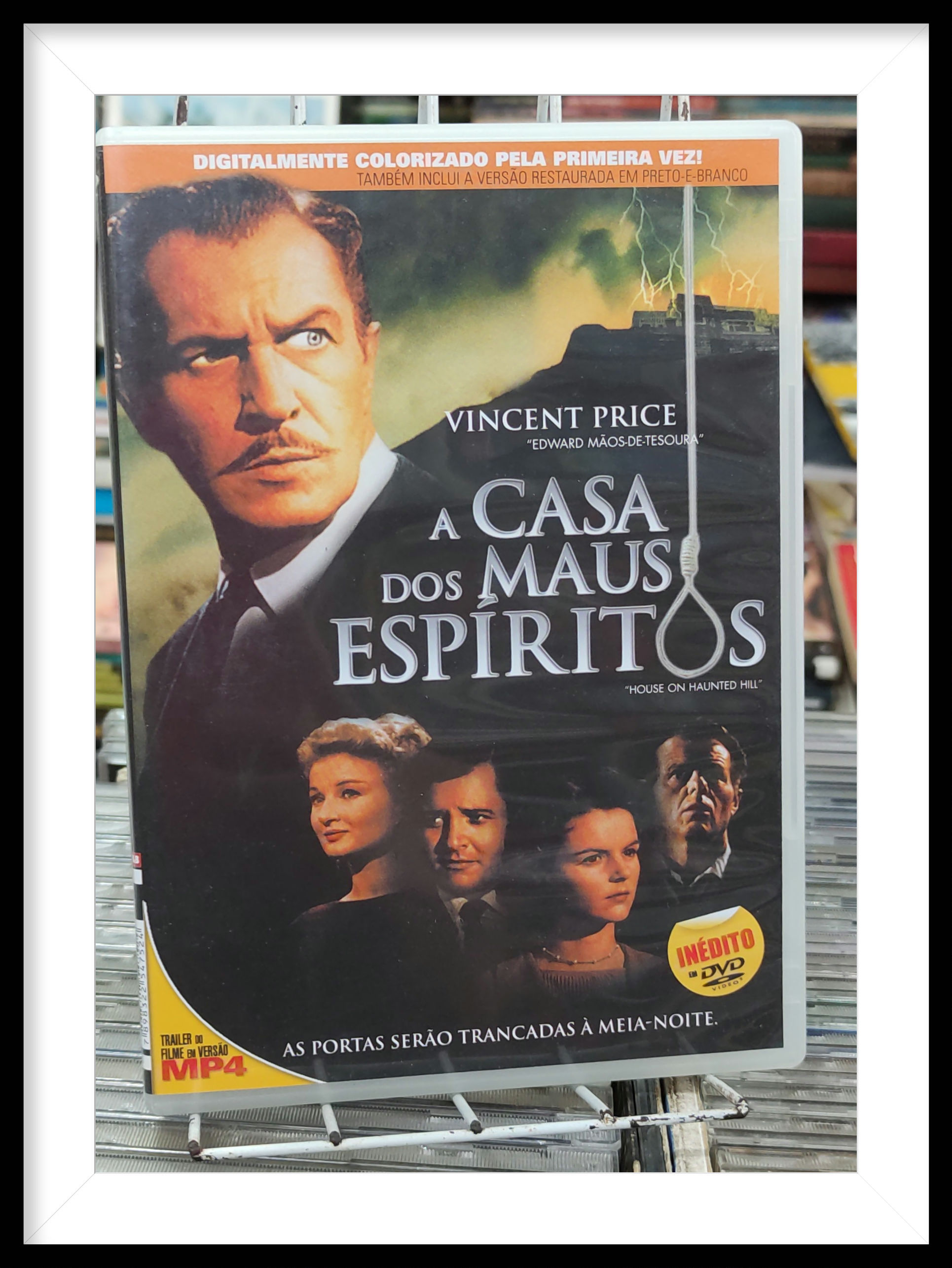 Dvd A Casa dos Maus Espíritos 