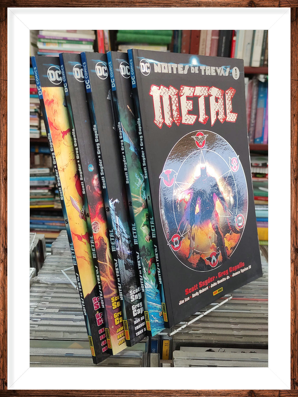 Miniatura: Noites de Trevas Metal Scott Snyder 5 volumes