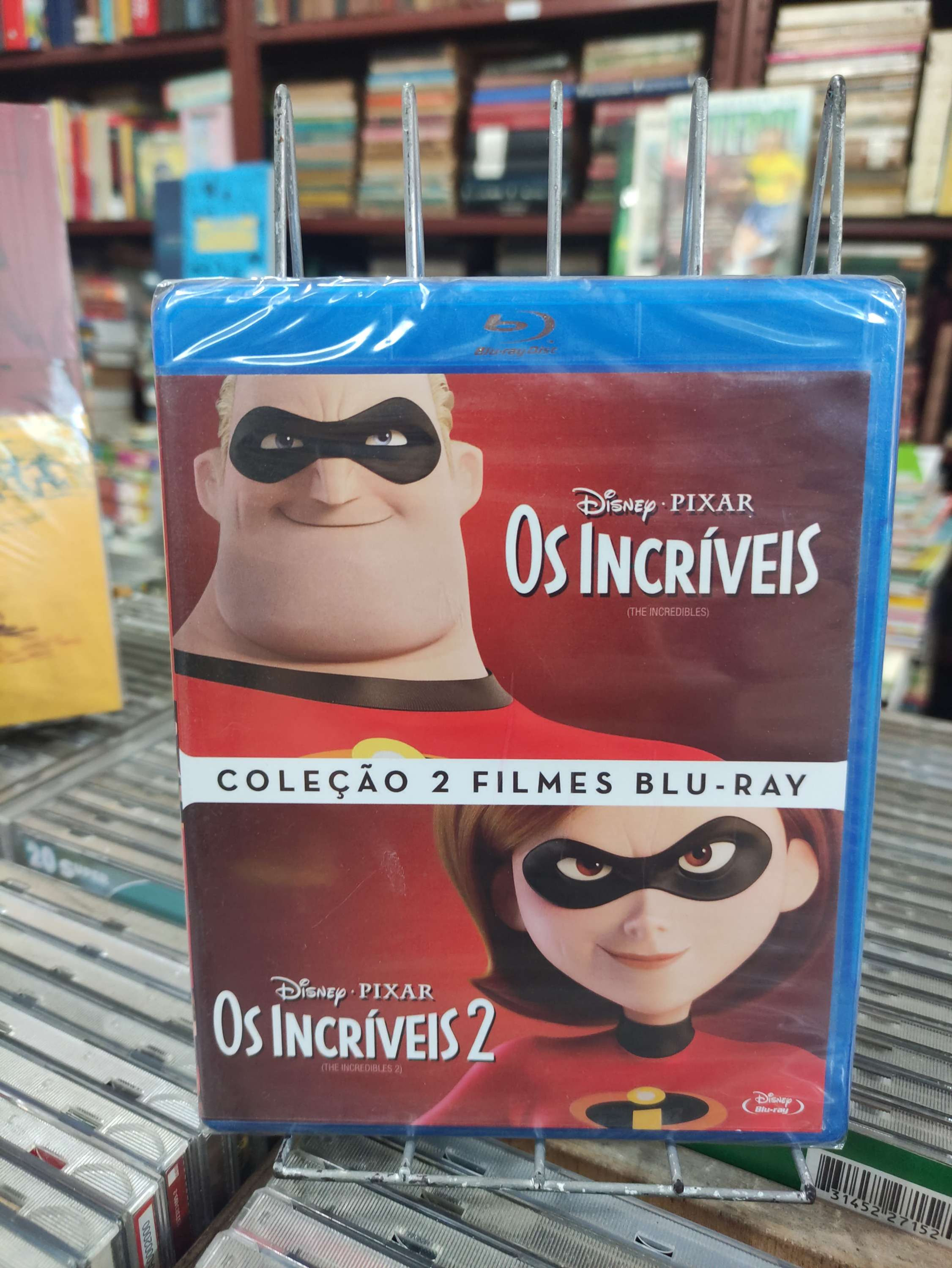 Blu-Ray Os Incríveis vol 1 e 2 (lacrado)