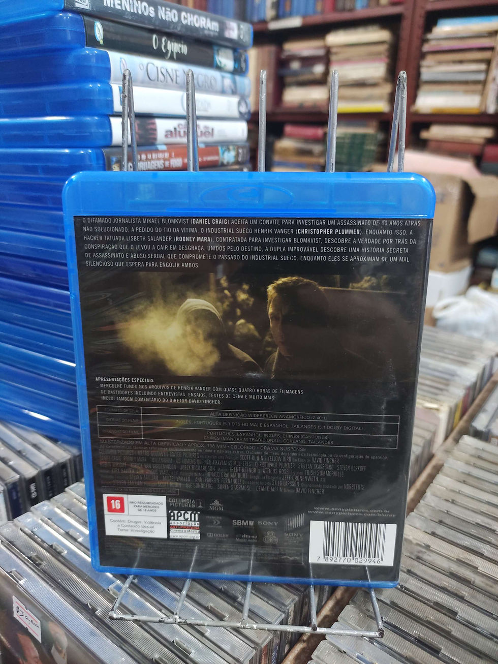 Miniatura: Blu Ray Millennium Os Homens que nao Amavam as Mulheres (americano)