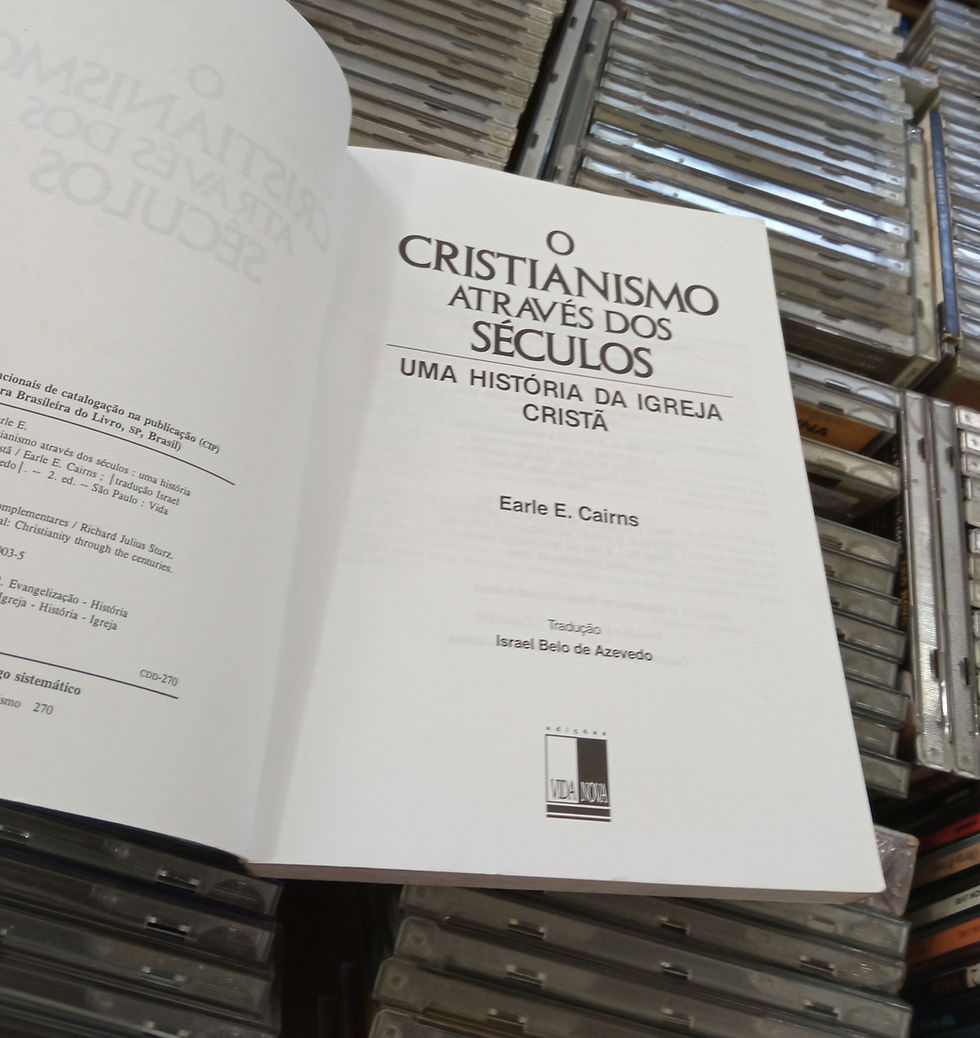 Miniatura: O Cristianismo Através dos Seculos- Earle E Cairns