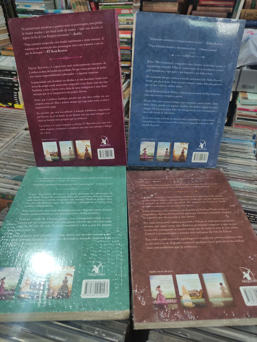 Miniatura:  Lisa Kleypas -Os Ravenels 4 volumes