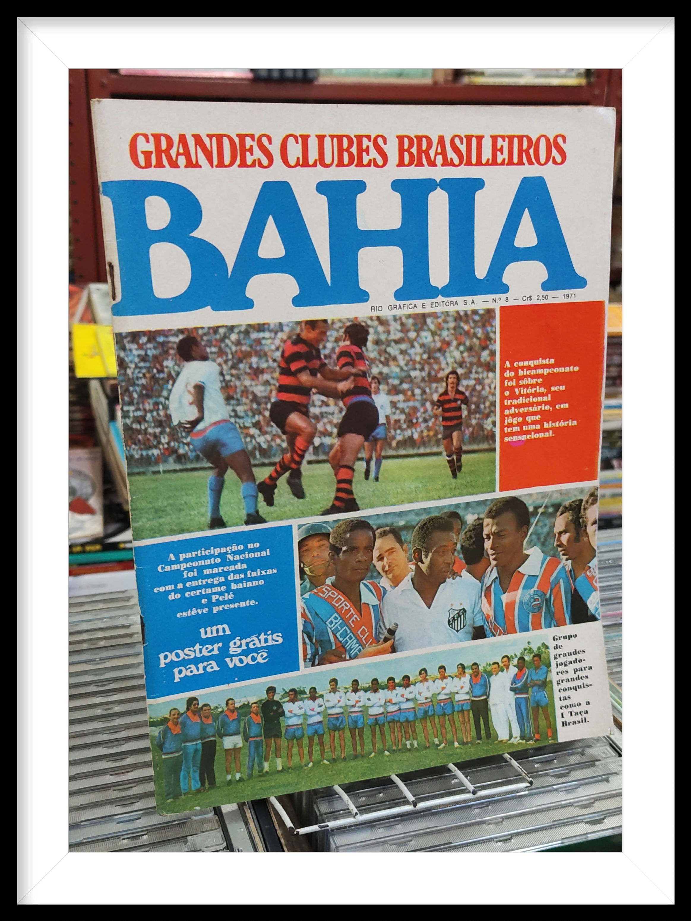 Revista Grandes Clubes Brasileiros Bahia N 8 (1971) 